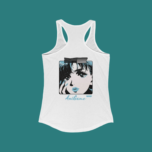 AniGame "Blue Surprise" Women's Racerback Tank