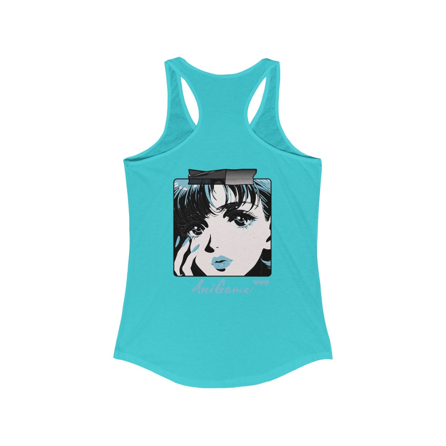 AniGame "Blue Surprise" Women's Racerback Tank
