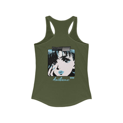 AniGame "Blue Surprise" Women's Racerback Tank