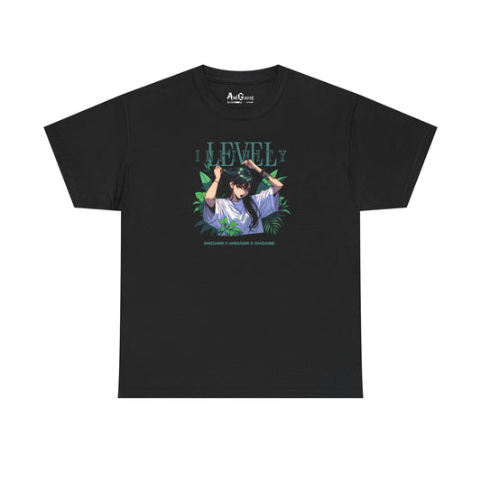 AniGame “Level Infinity” T-Shirt - with anime-Inspired Graphic, Unisex Cotton Tee, Casual Wear, Gift for Friends