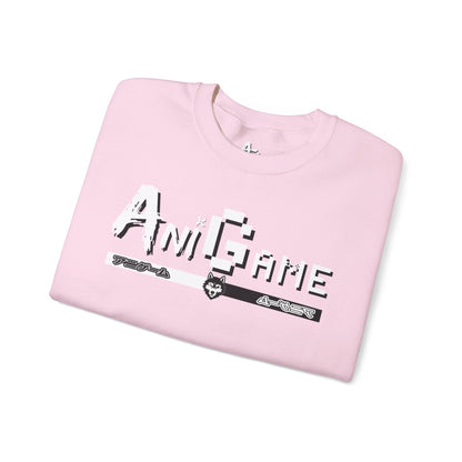 AniGame Unisex Crewneck Sweatshirt, Cozy Fashion, Graphic Sweatshirt, Gifts for Gamers, Streetwear Style
