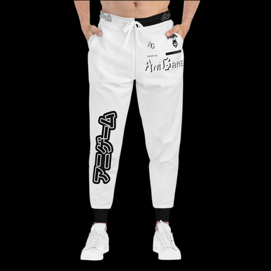 AniGame Athletic/Casual Joggers (WHITE)