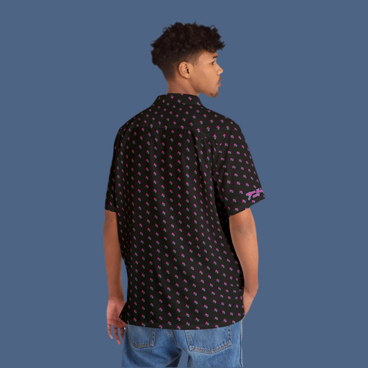 AniGame Original ~ Short-Sleeve Button Up Shirt