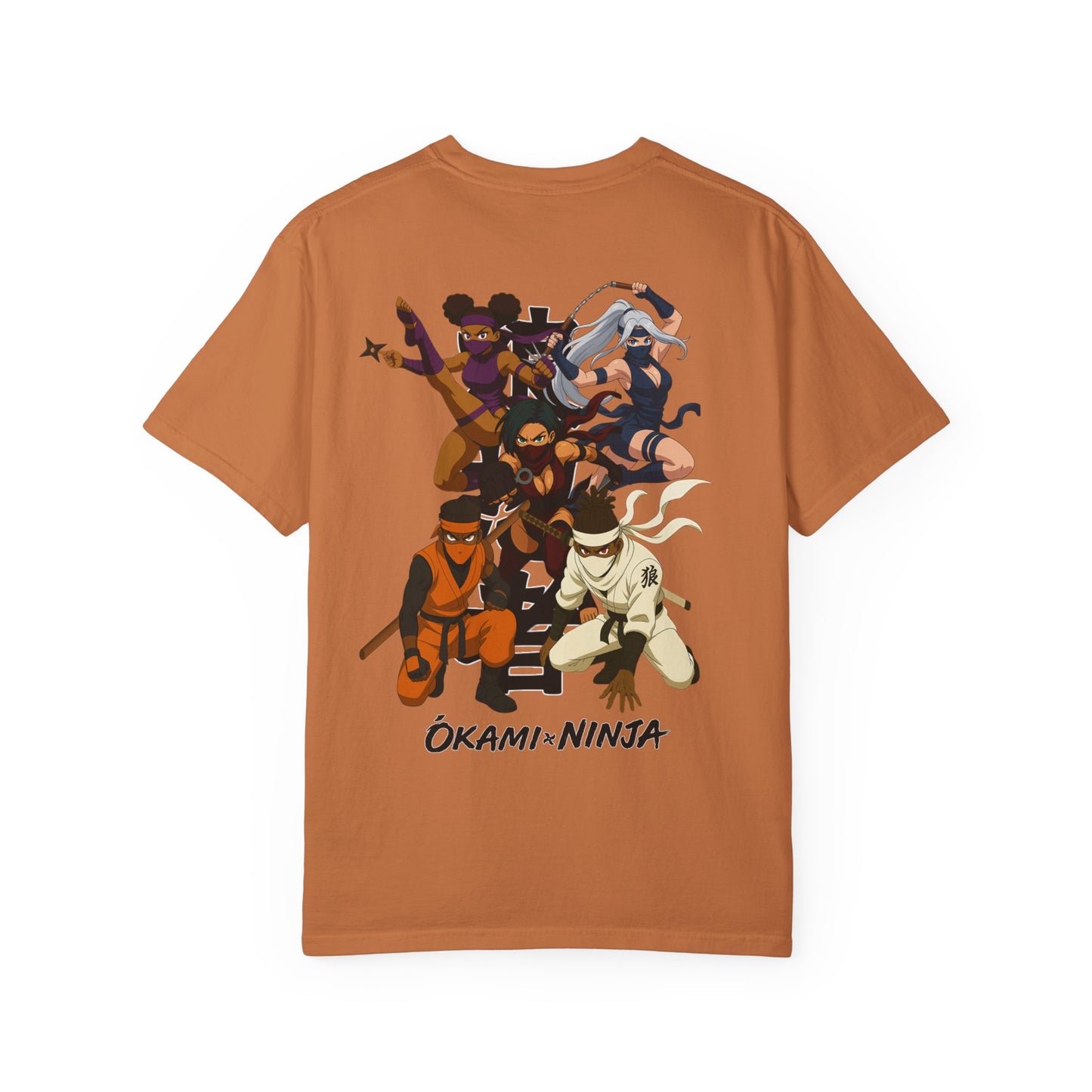AniGame Original ~ “Ōkami Ninja” Unisex T-shirt - Anime Streetwear Casual Design