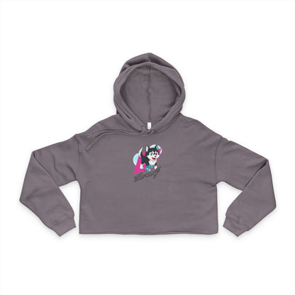 AniGame “Kyro The Wolf” Women's Cropped Hoodie