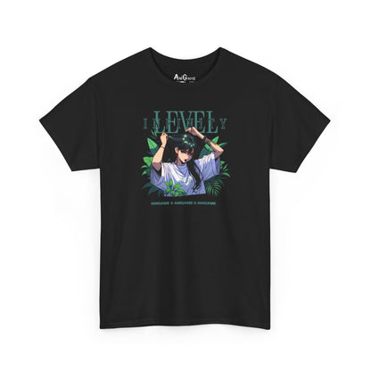 AniGame “Level Infinity” T-Shirt - with anime-Inspired Graphic, Unisex Cotton Tee, Casual Wear, Gift for Friends