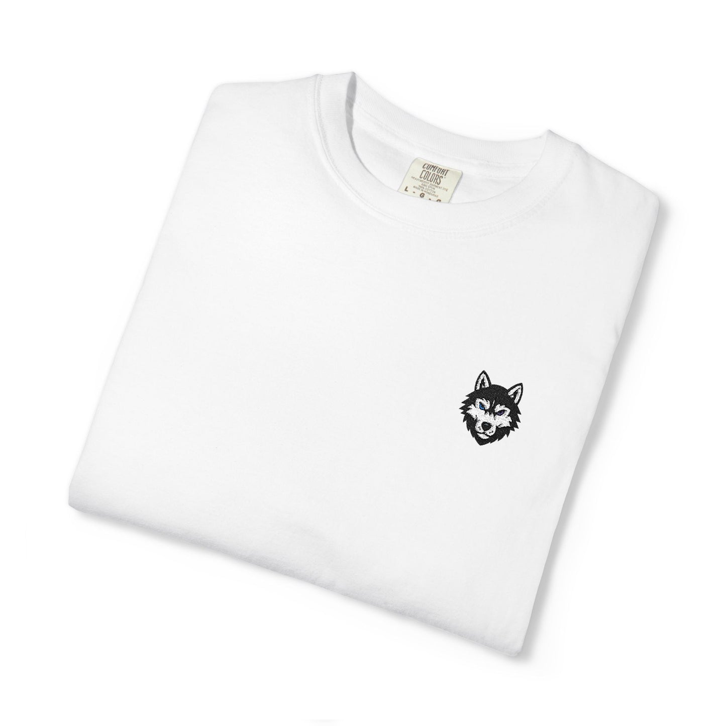 AniGame Original ~ “Kyro the Wolf” (Black and White Design) Short-Sleeve T-Shirt