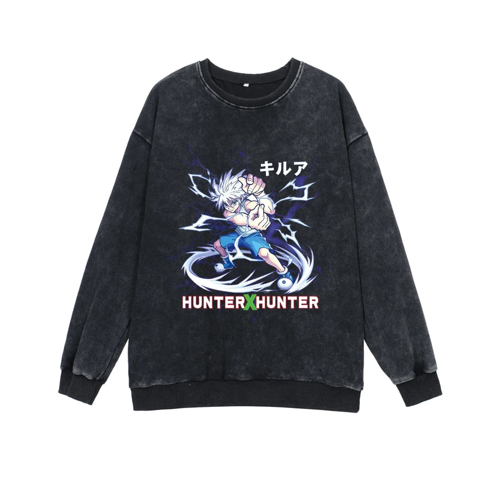 Hunter X Hunter ~ Vintage Washed Sweatshirt