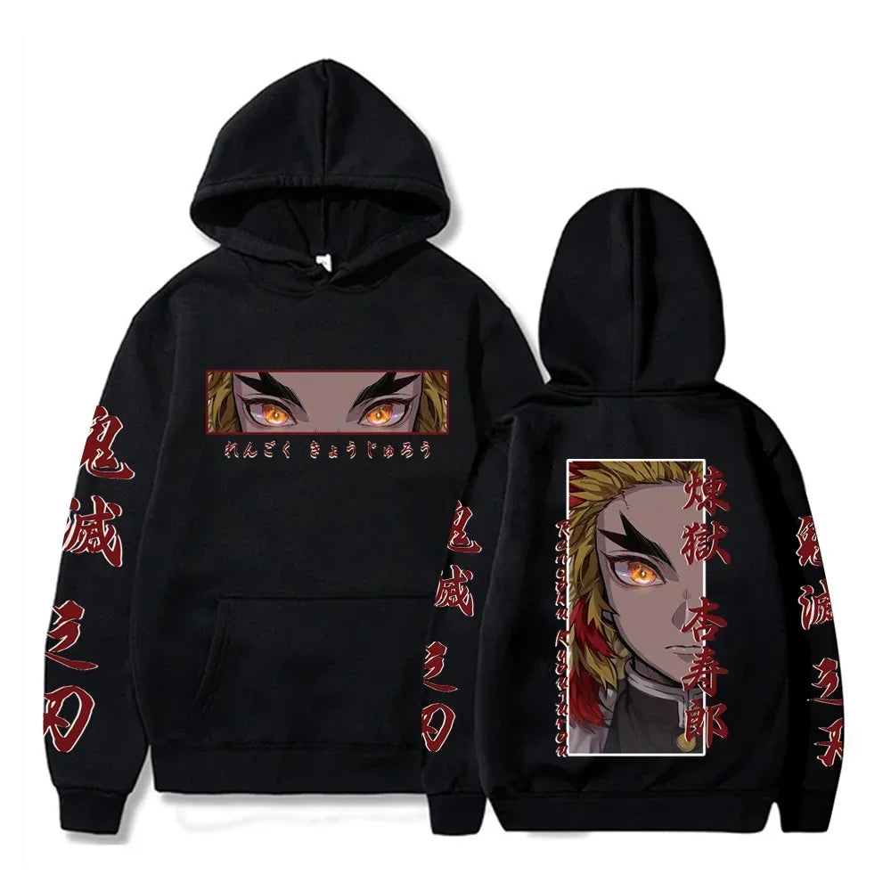 Demon Slayer ~ Rengoku Hoodie