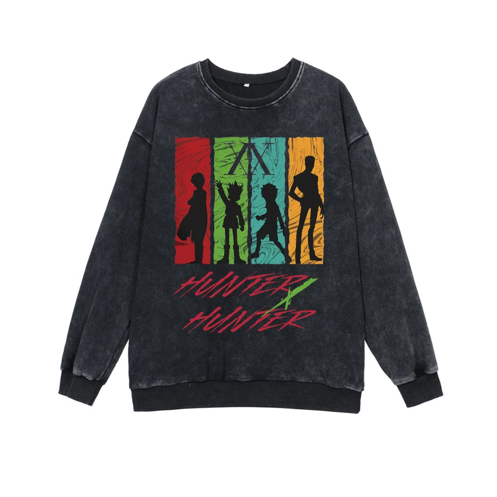 Hunter X Hunter ~ Vintage Washed Sweatshirt