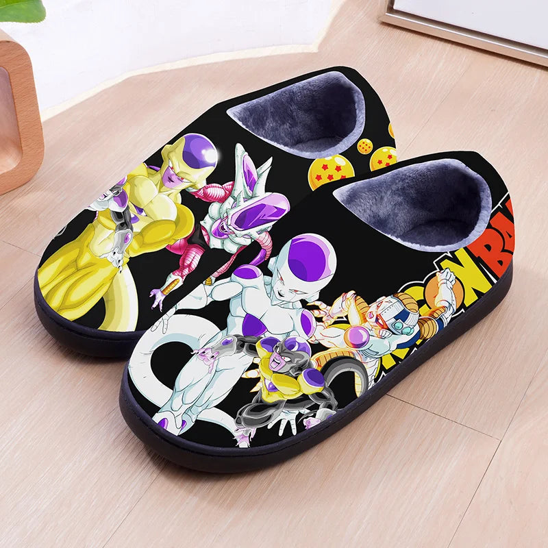 Dragon Ball ~ Non-Slip Comfy House Slippers (High Back)