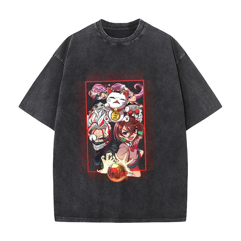 Dan Da Dan ~ Vintage Washed T-Shirts