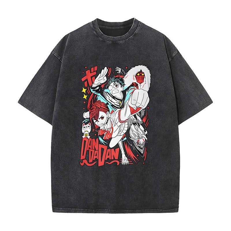 Dan Da Dan ~ Vintage Washed T-Shirts