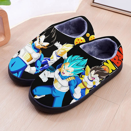Dragon Ball ~ Non-Slip Comfy House Slippers (High Back)