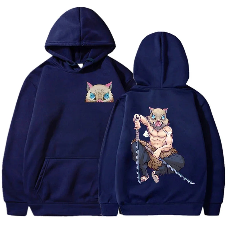Demon Slayer ~ Inosuke Hashibira Hoodie