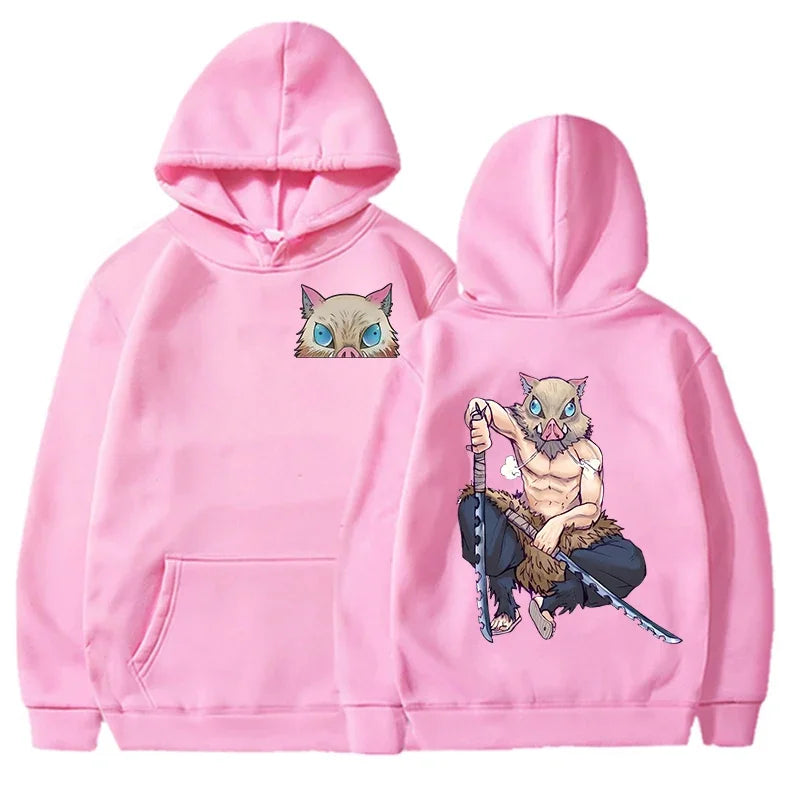 Demon Slayer ~ Inosuke Hashibira Hoodie