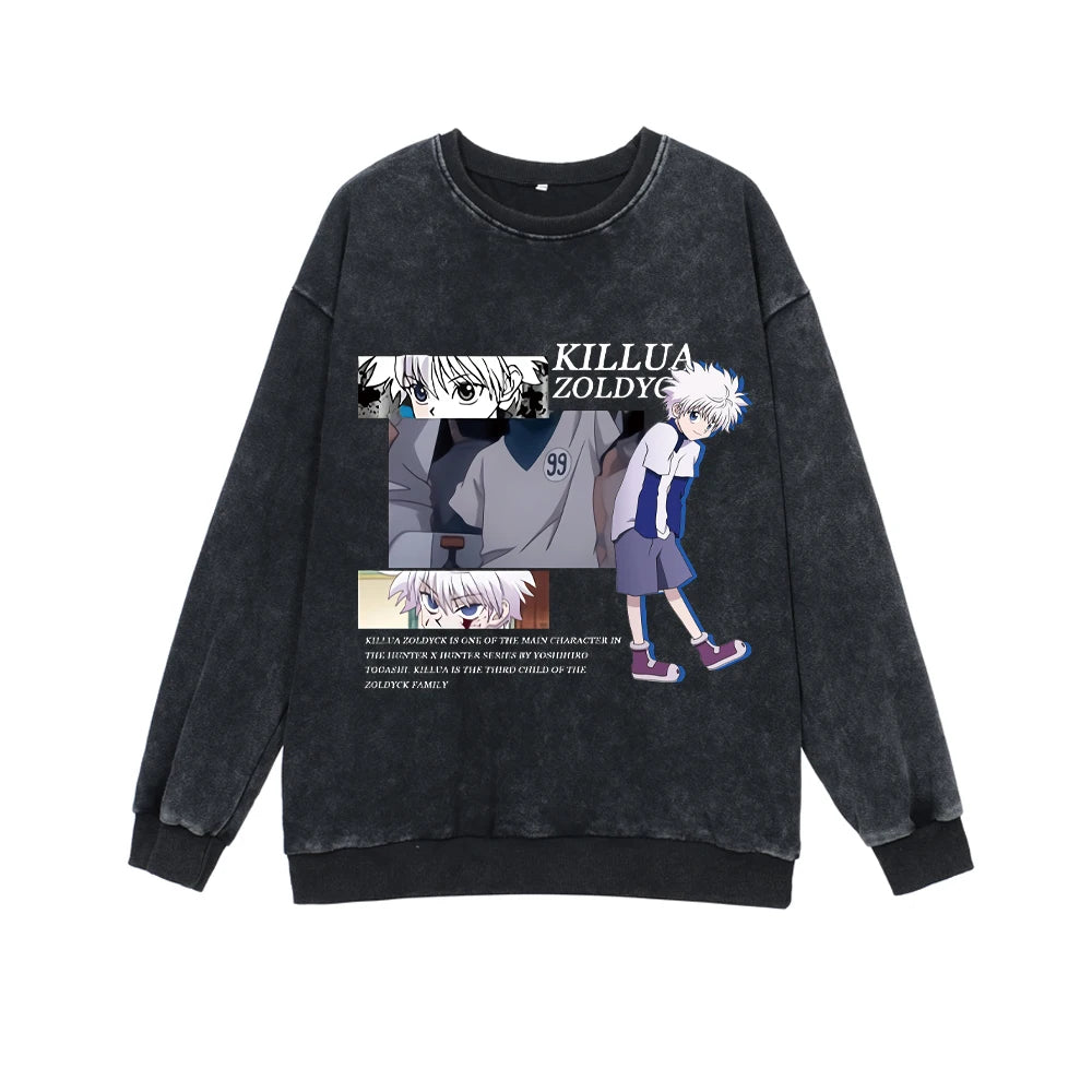 Hunter X Hunter ~ Vintage Washed Sweatshirt