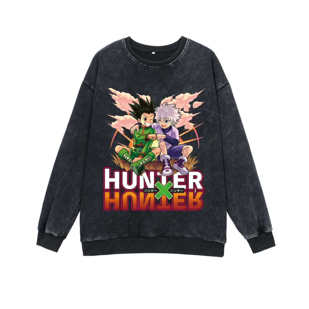 Hunter X Hunter ~ Vintage Washed Sweatshirt