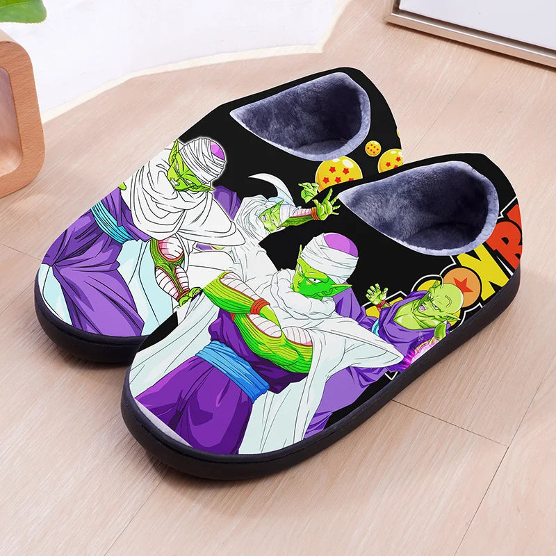Dragon Ball ~ Non-Slip Comfy House Slippers (High Back)