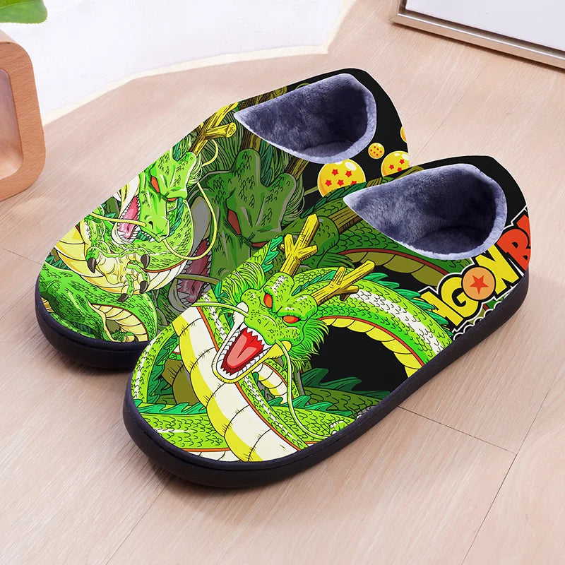 Dragon Ball ~ Non-Slip Comfy House Slippers (High Back)