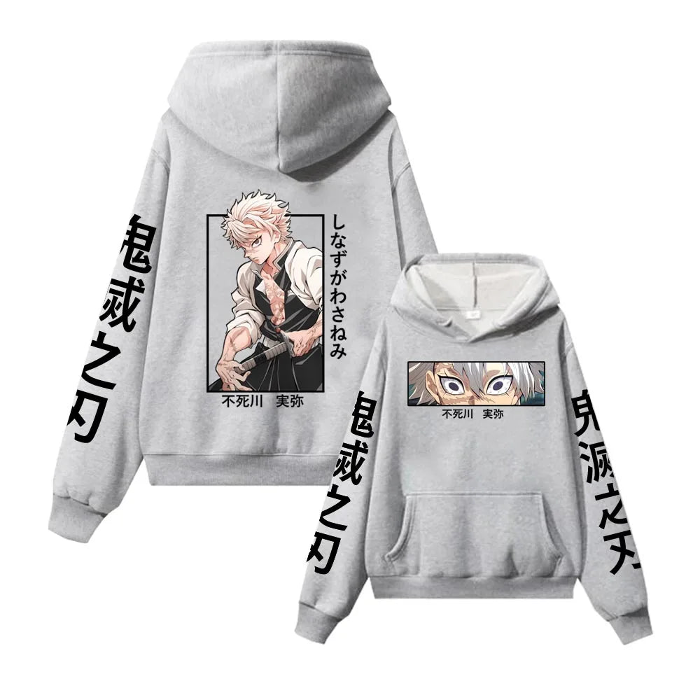 Demon Slayer ~ Sanemi Shinazugawa Hoodie