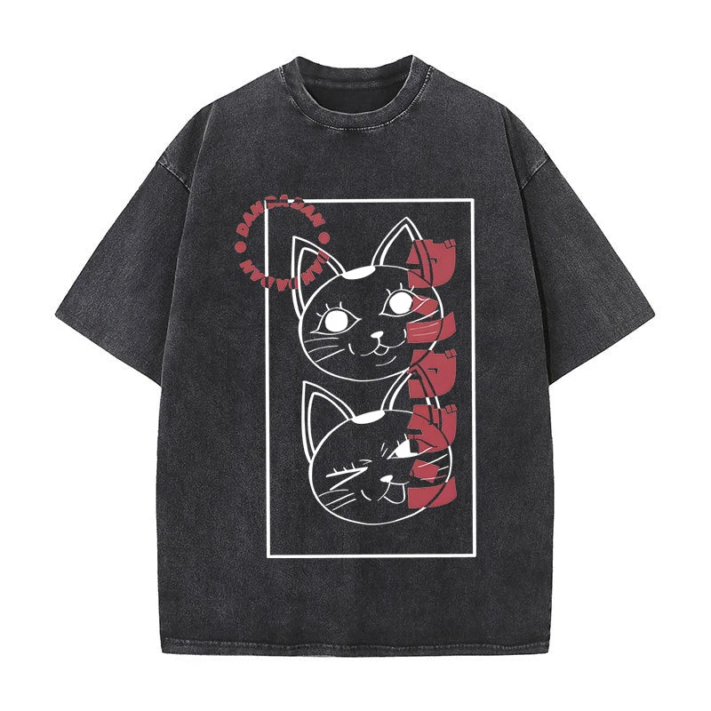 Dan Da Dan ~ Vintage Washed T-Shirts