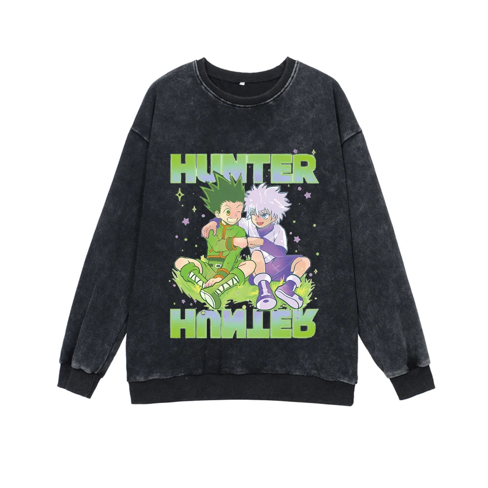 Hunter X Hunter ~ Vintage Washed Sweatshirt