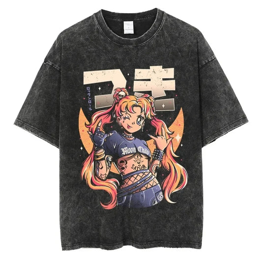 Sailor Moon ~ Vintage Washed T-Shirts 2