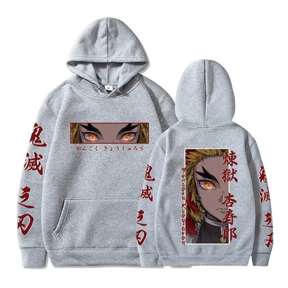 Demon Slayer ~ Rengoku Hoodie