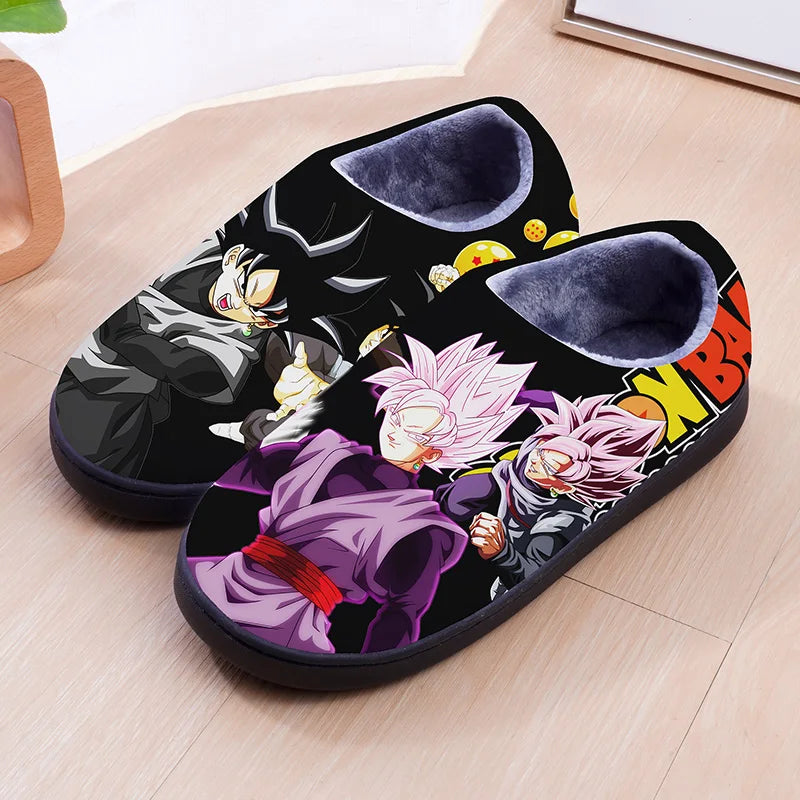 Dragon Ball ~ Non-Slip Comfy House Slippers (High Back)