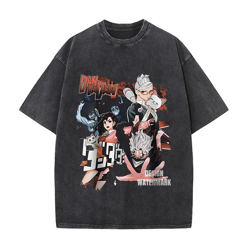 Dan Da Dan ~ Vintage Washed T-Shirts