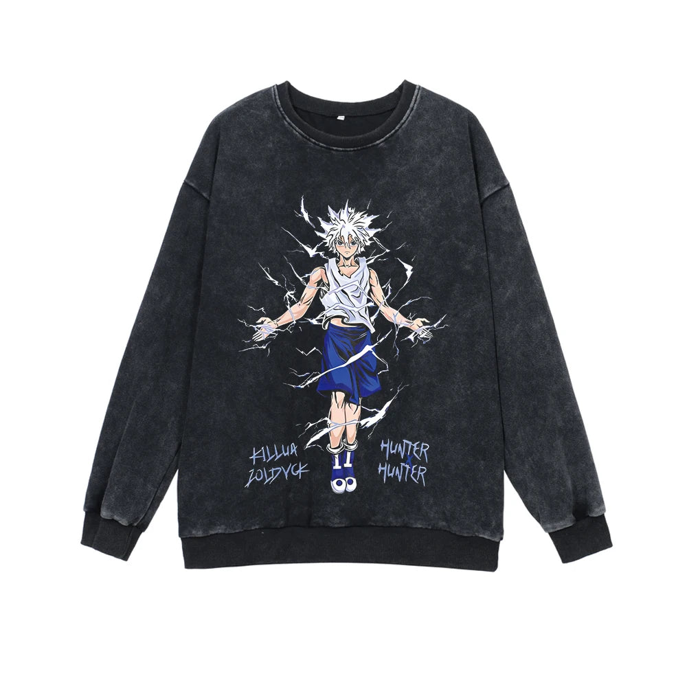 Hunter X Hunter ~ Vintage Washed Sweatshirt