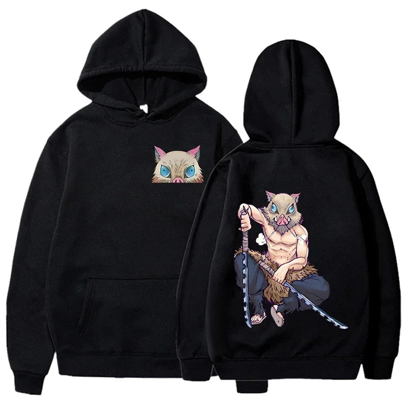 Demon Slayer ~ Inosuke Hashibira Hoodie