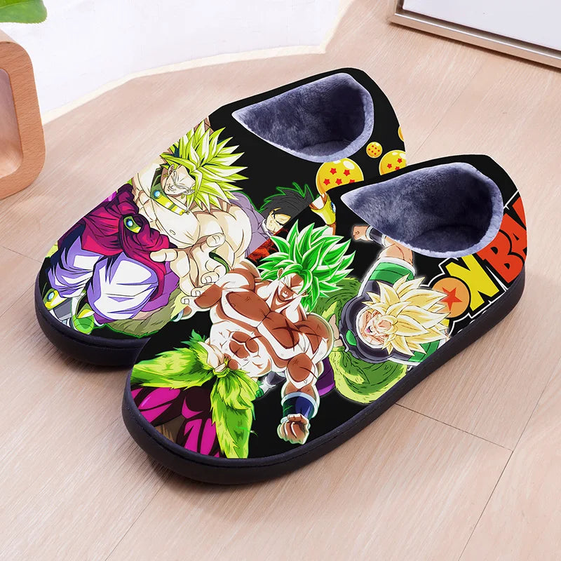 Dragon Ball ~ Non-Slip Comfy House Slippers (High Back)