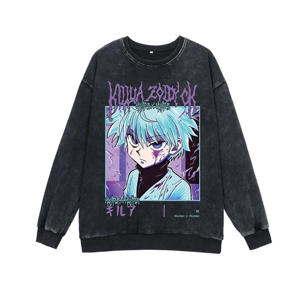 Hunter X Hunter ~ Vintage Washed Sweatshirt