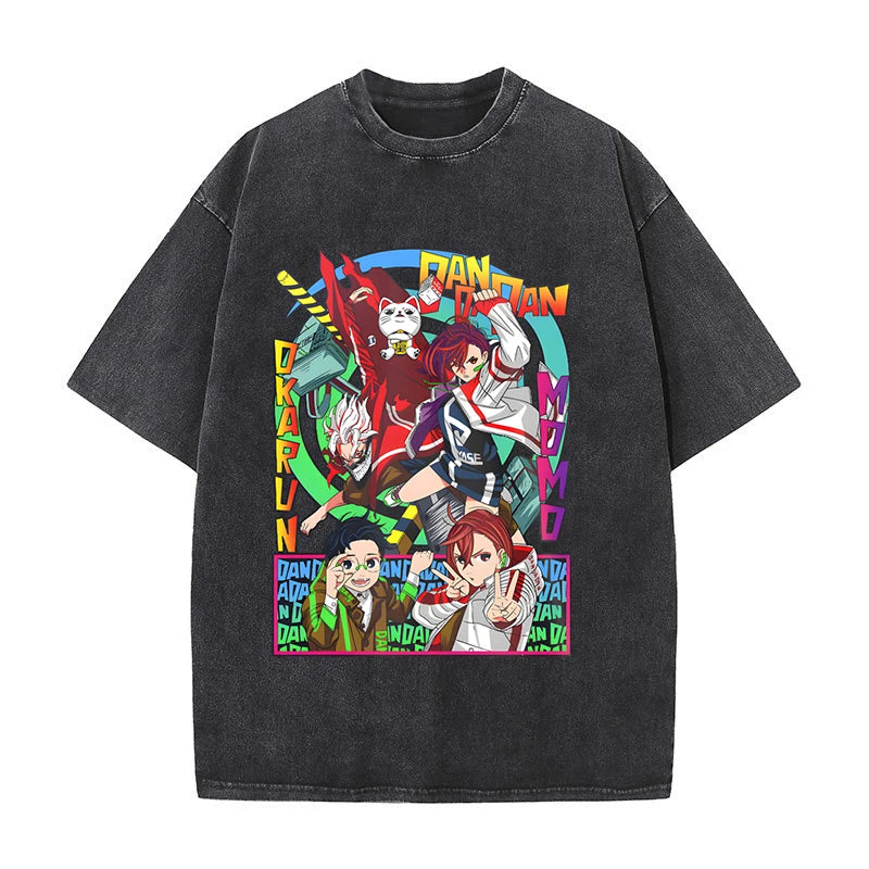 Dan Da Dan ~ Vintage Washed T-Shirts
