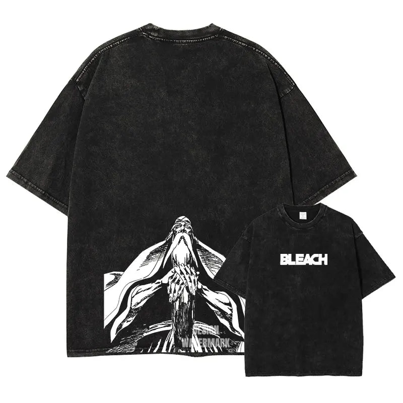 Bleach ~ Premium Vintage Washed Character T-Shirts (BLACK)