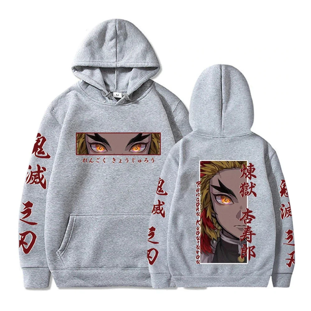 Demon Slayer ~ Rengoku Hoodie