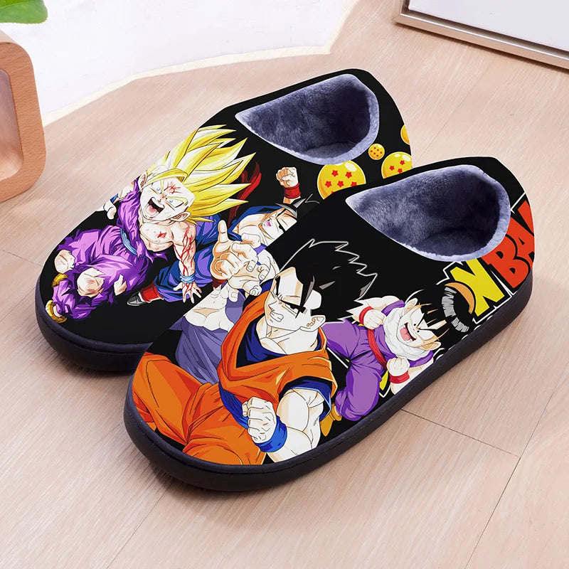 Dragon Ball ~ Non-Slip Comfy House Slippers (High Back)
