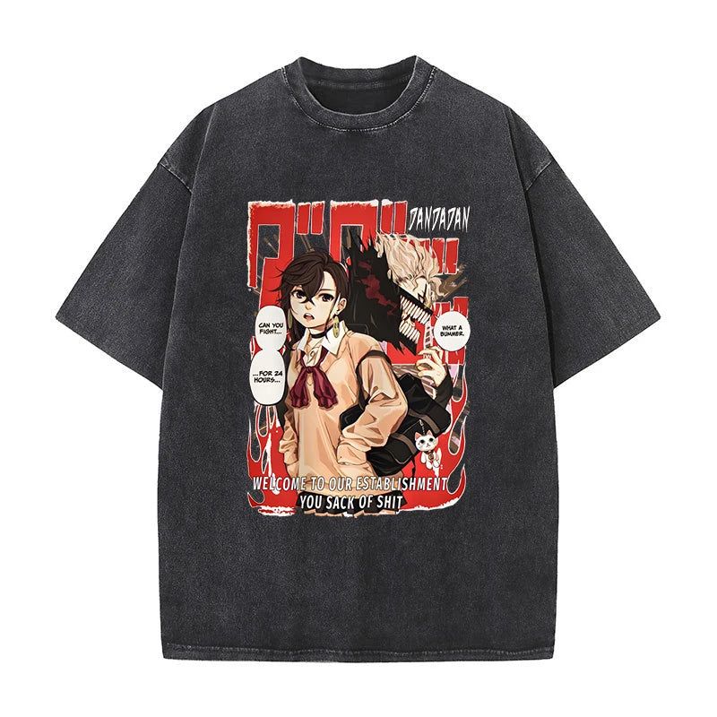 Dan Da Dan ~ Vintage Washed T-Shirts
