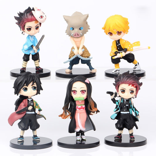 Demon Slayer ~ 6pc Figure Set