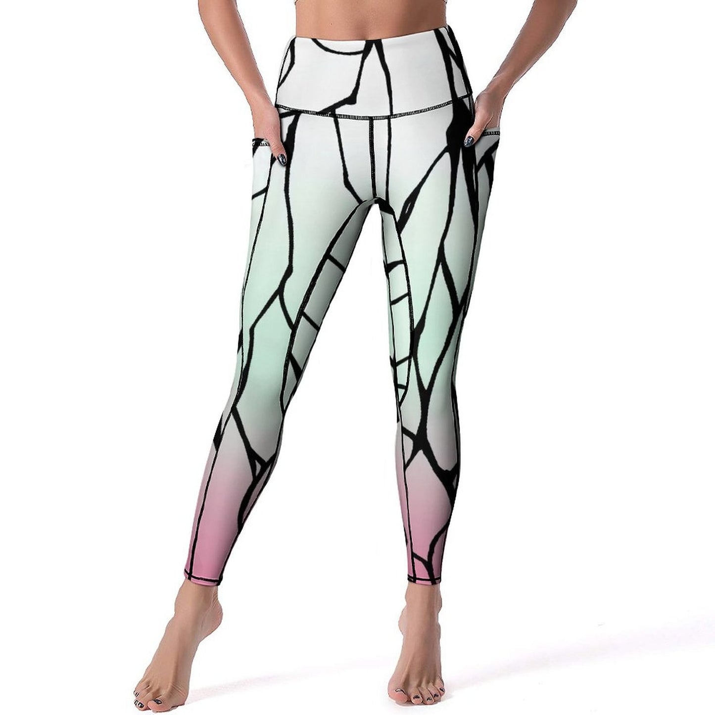 Demon Slayer ~ Leggings w/ Pockets