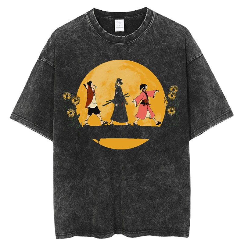 Samurai Champloo ~ Vintage Washed T-Shirts