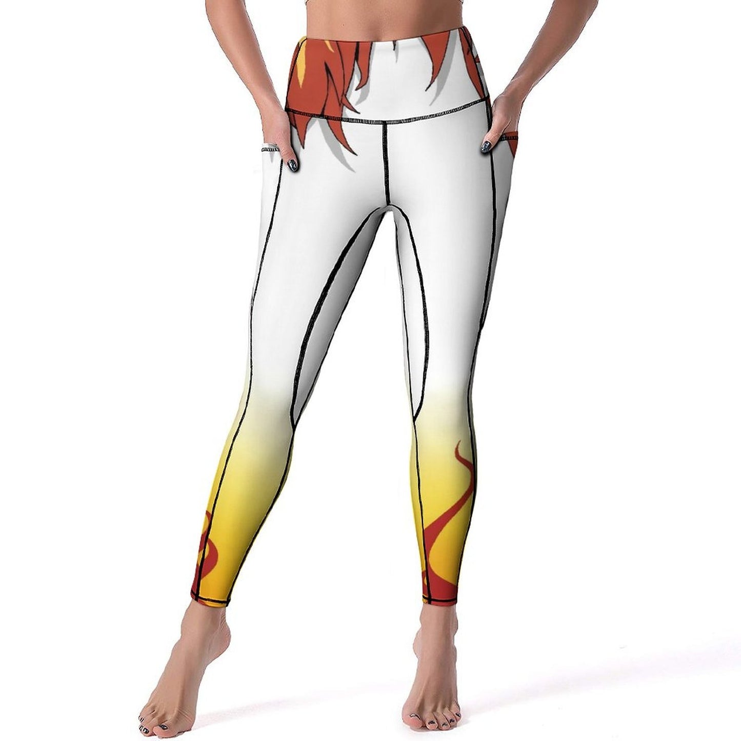 Demon Slayer ~ Leggings w/ Pockets