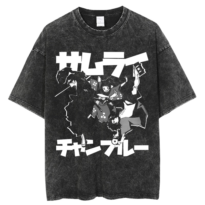 Samurai Champloo ~ Vintage Washed T-Shirts