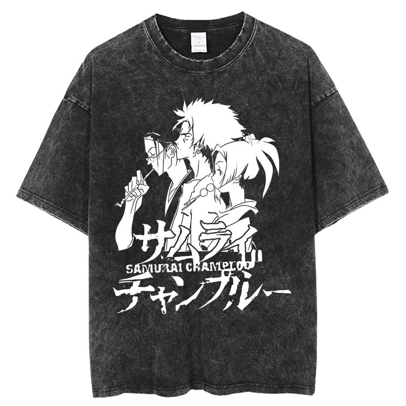Samurai Champloo ~ Vintage Washed T-Shirts