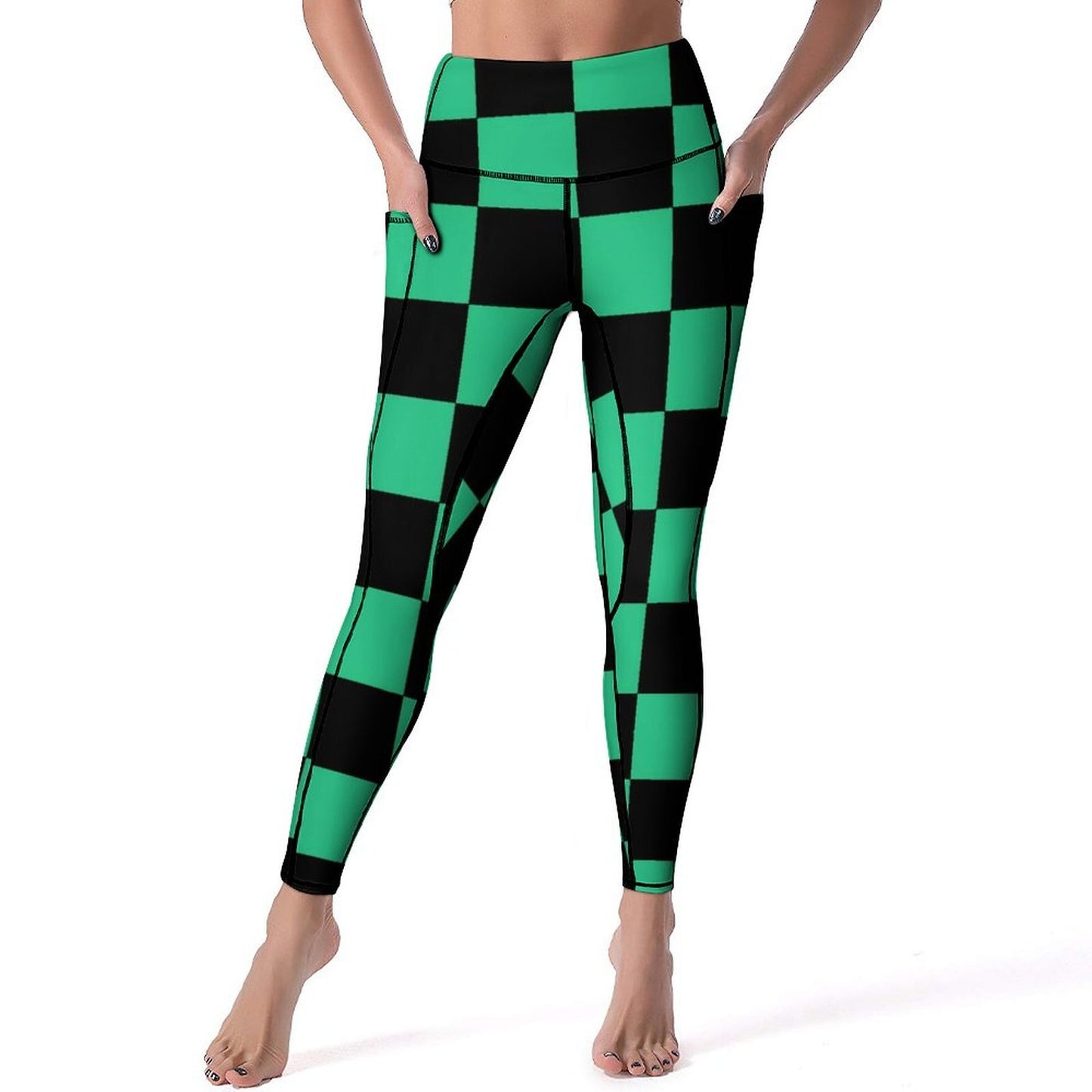 Demon Slayer ~ Leggings w/ Pockets