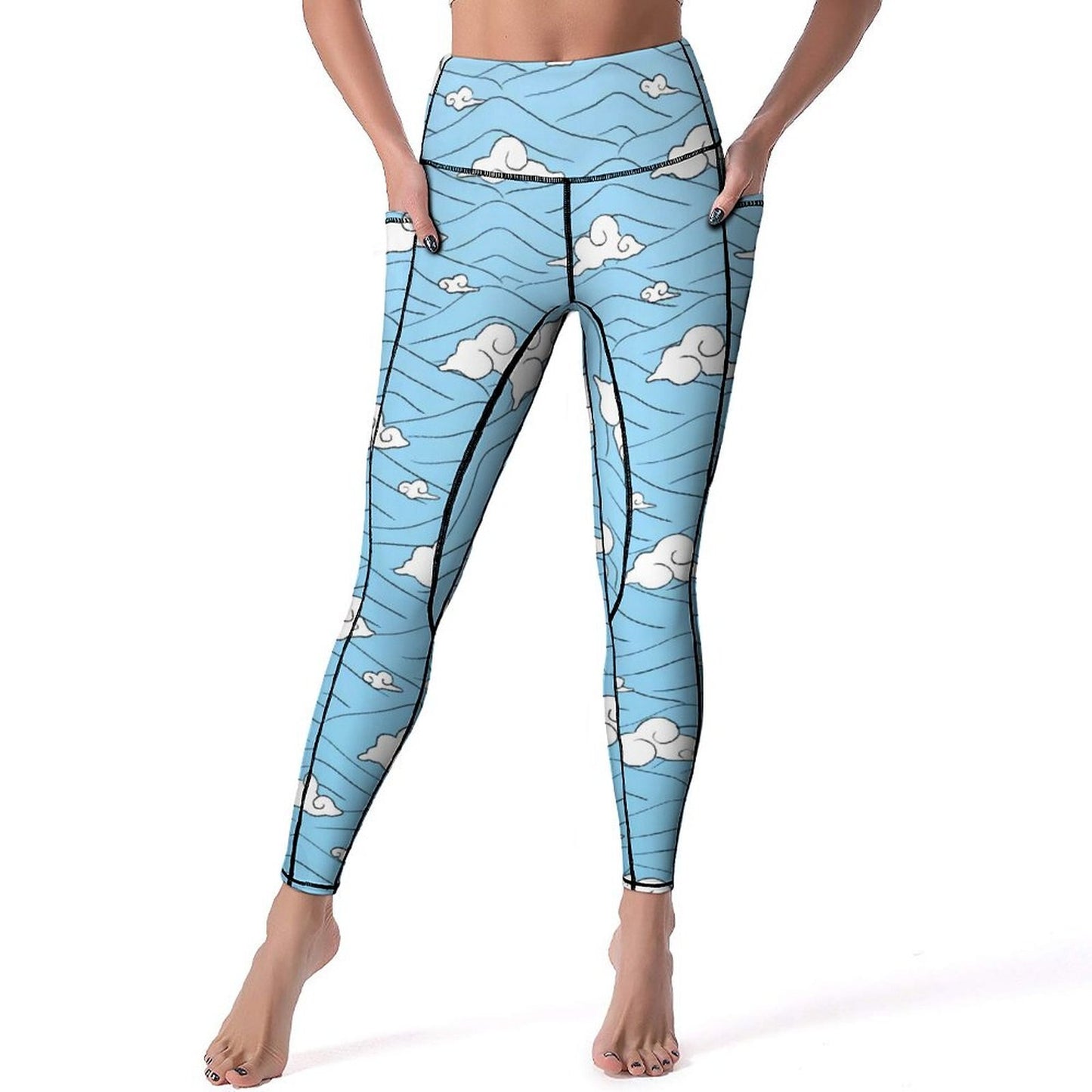 Demon Slayer ~ Leggings w/ Pockets